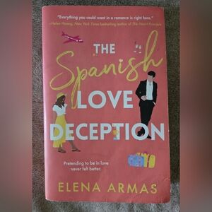 The Spanish Love Deception Book by Elena Armas - Red Cover
